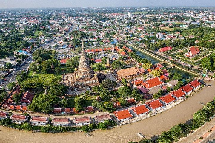 Ancient Wonders of Ayutthaya with Return Scenic River Cruise