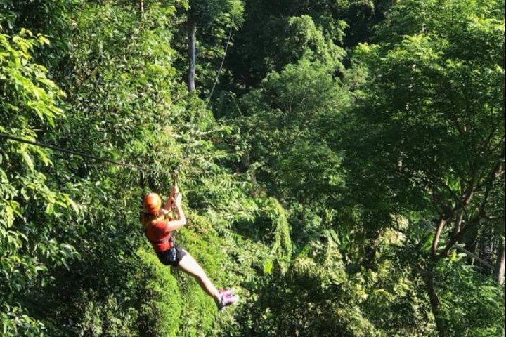 Phuket Hanuman World Zipline Adventure with Round-Trip Transfers
