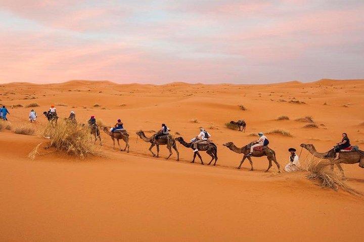 3 Days Desert tour from Marrakech to Merzouga including Camel ride and Kasbahs