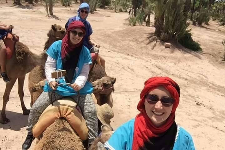 Camel Ride at the Palm Groves in Marrakech