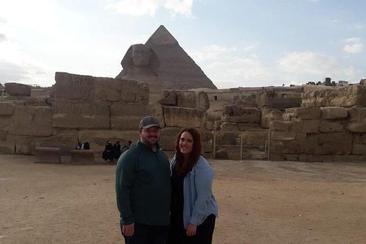 Giza pyramids , sphinx with tour Guide Egyptology & private vehicle