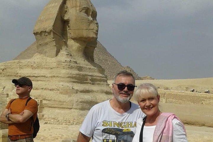 Giza pyramids , sphinx with tour Guide Egyptology & private vehicle