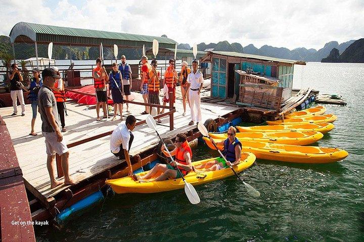 Halong Bay Full-Day Cruise with Kayaking from Hanoi
