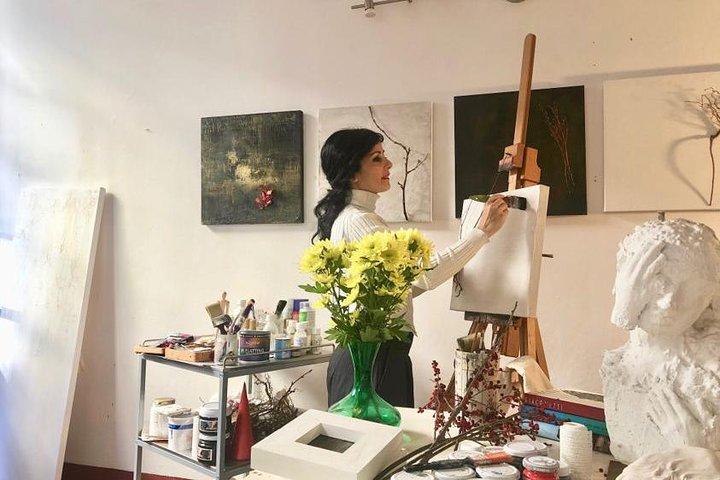 Tuscan Cooking Class in an Art Gallery in Florence