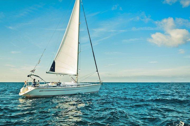 Santorini Private Daytime Sailing Cruise with Meal, Drinks &Transfer included