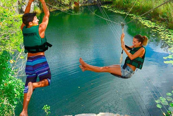 Sacred Adventure at Xenotes! 4 Different Cenotes + Transportation