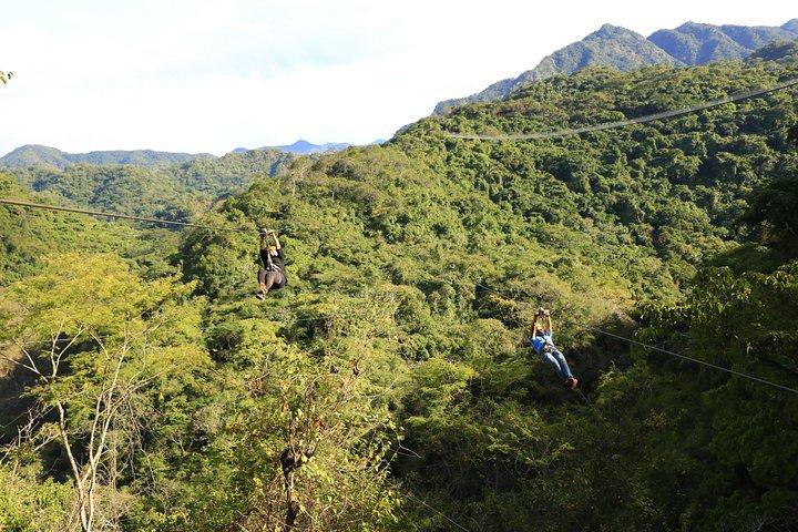 River Park Zipline Tour and Mule Ride