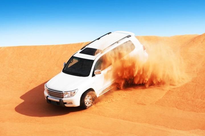 Abu Dhabi Desert Safari 4x4, BBQ Dinner, Camel Ride