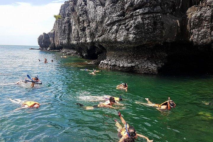 Mr. Tu Day Trip to Angthong Marine Park by Speed Boat from Koh Samui