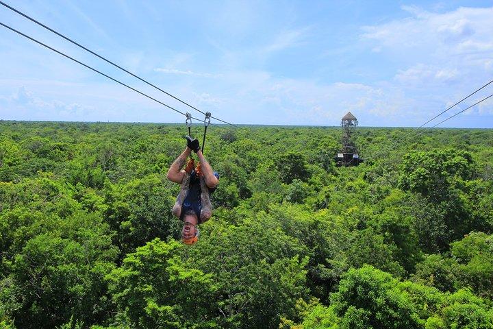ATV Xtreme and Zipline Tour from Cancun