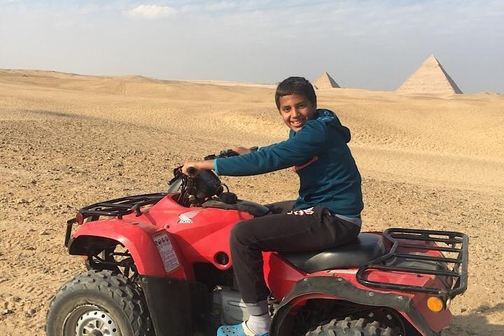 ATV Quad Bike Tour at Pyramids of Giza
