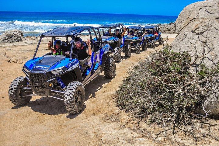 Quadruple or Double Razor Tour on Beach and Desert from Cabo San Lucas