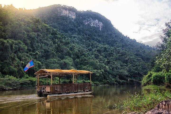 Xunantunich and Jungle Pontoon Waterfall Adventure