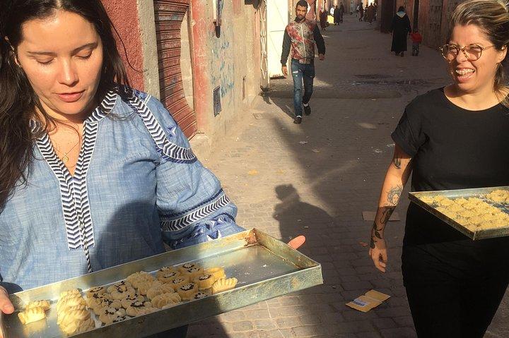 Moroccan Hands on traditional pastries & Tea class in Marrakech