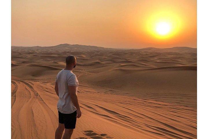 The Sunrise Desert Safari in Abu Dhabi