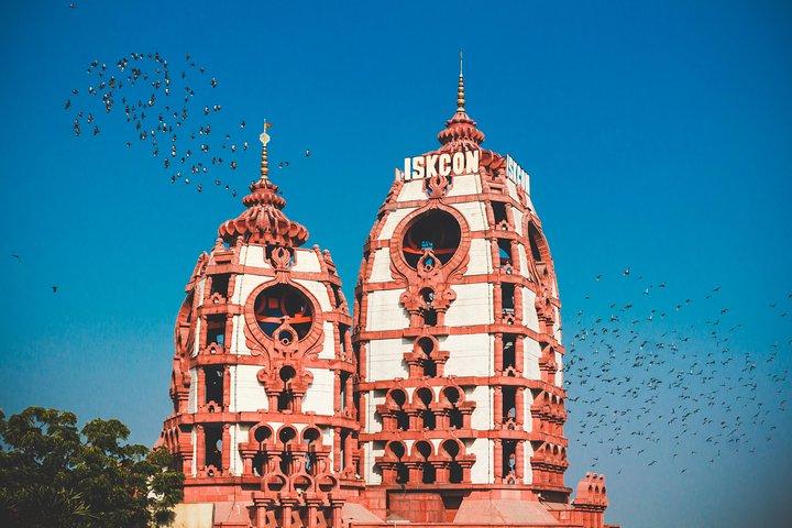 Private Delhi tour with Lotus Temple, ISKCON and Connaught Place with Dinner