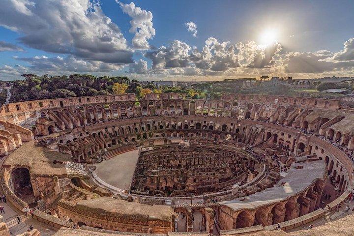 Private Colosseum Tour with Gladiator Arena Floor, Forum and Palatine Hill