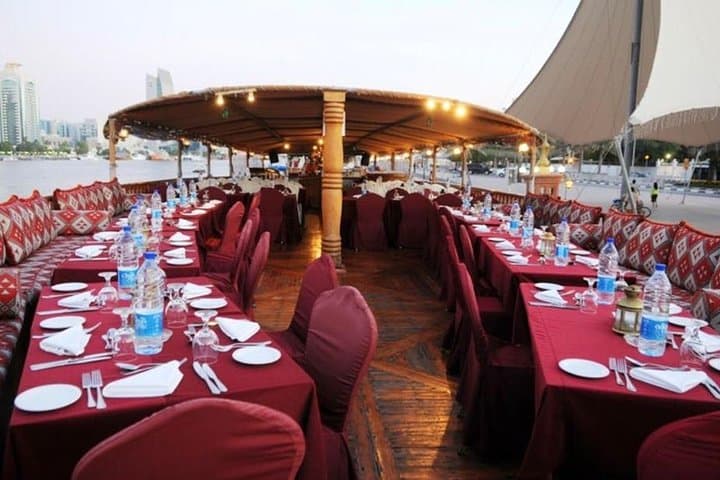Dubai Creek Cruise Dinner with Transfer