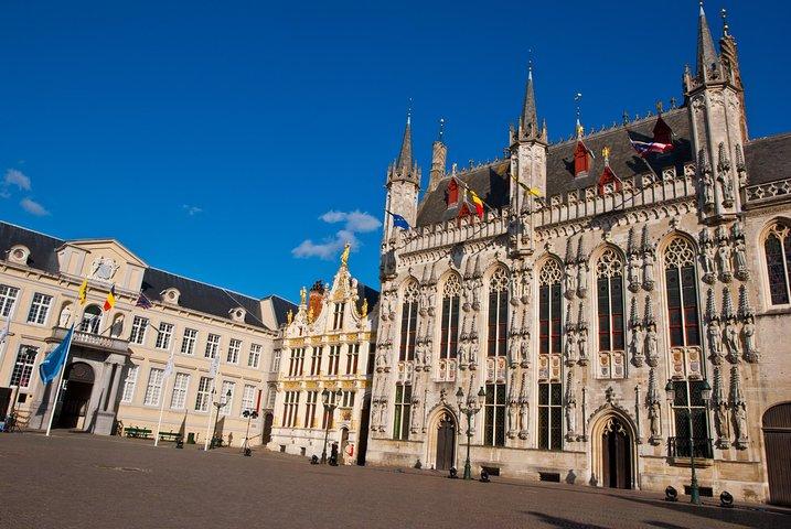 Bruges Guided or Audio Trip with Canal Cruise Option from Paris
