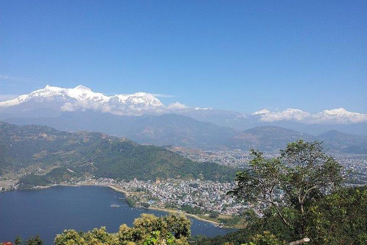 The World Peace Pagoda in Pokhara