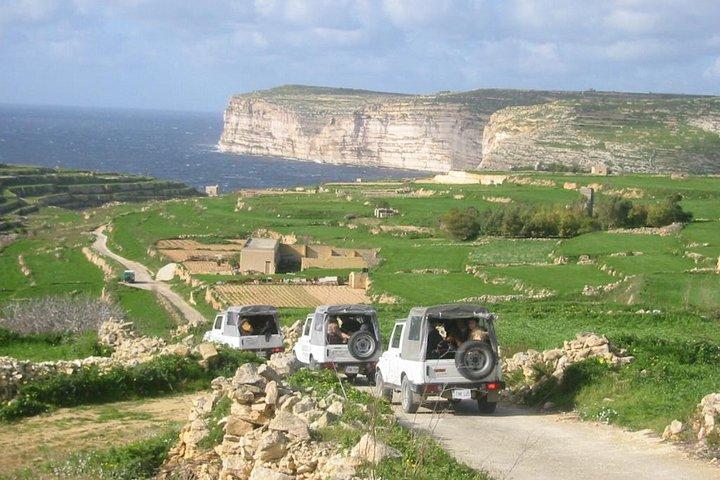 Gozo Full-Day Jeep Tour with Private Boat to Gozo & return