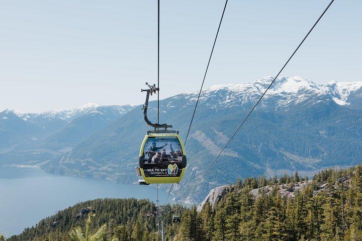 Whistler Tour from Vancouver + Sea to Sky Gondola + Shannon Falls