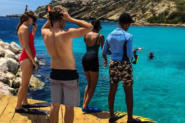 Guided Snorkel Tour at the Best Reef from shore on Curacao - Blue Bay Beach