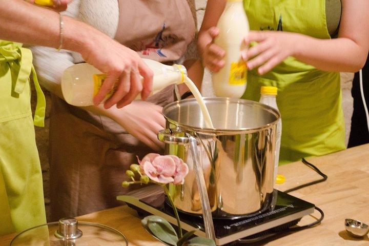 Butter and cheesemaking Workshop with Wine and Cheese Tasting
