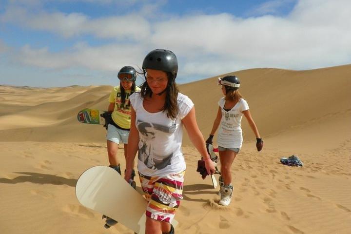 Sandboarding Swakopmund Namibia