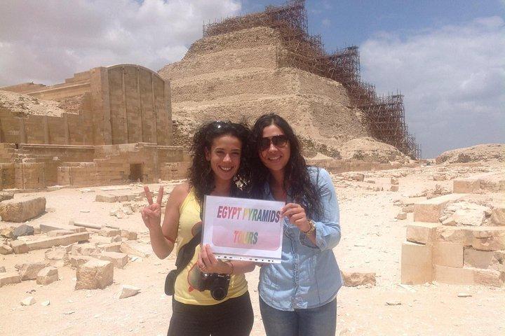 Full Day Tour Ancient Egypt Pyramids and Saqqara Memphis