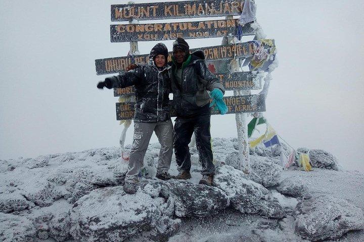 6 days Marangu route climbing Mt. Kilimanjaro