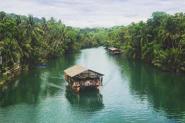 Famous Bohol Chocolate Hills Loboc River Cruise Tarsier Tour