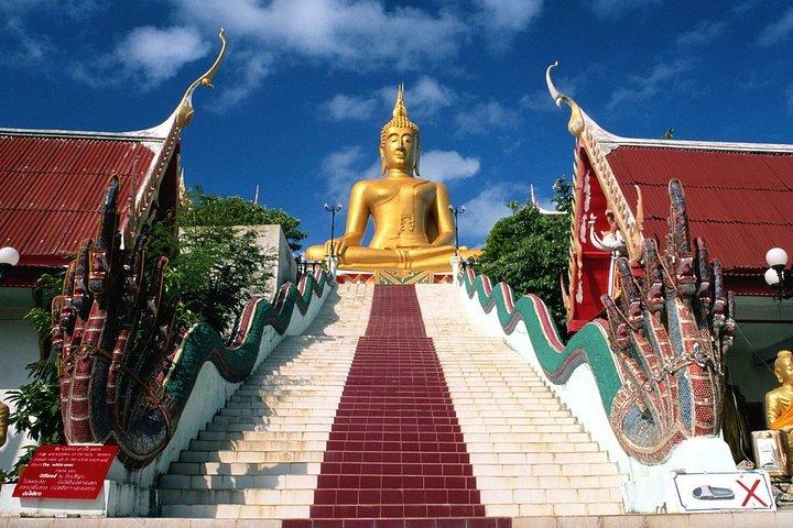 Koh Samui Signature Tour: Big Buddha, Scenic Views & Waterfall