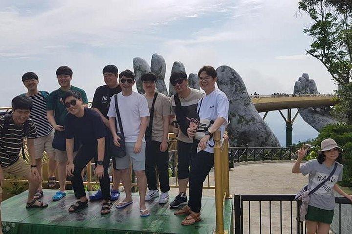 Golden Bridge - Private Guided Tour from Da Nang or Hoi An City