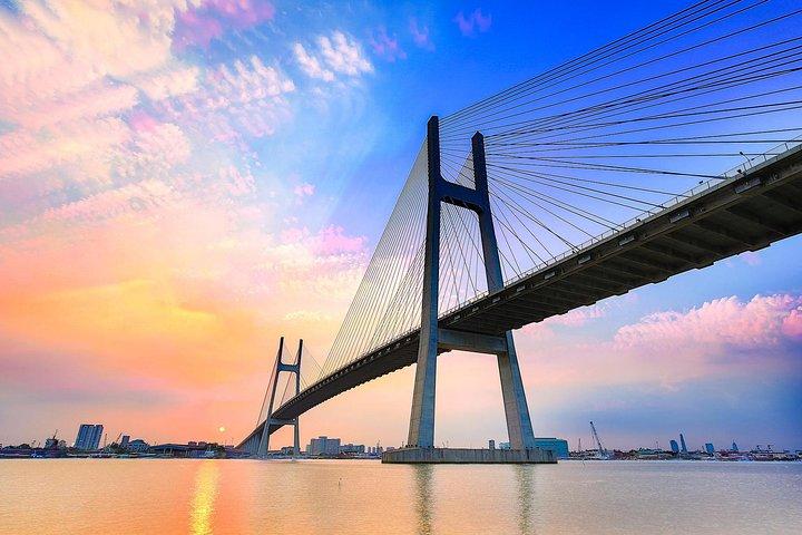 PRIVATE Luxury Sunset Mekong AFTERNOON TRIP with BBQ DINNER & COOK CLASS