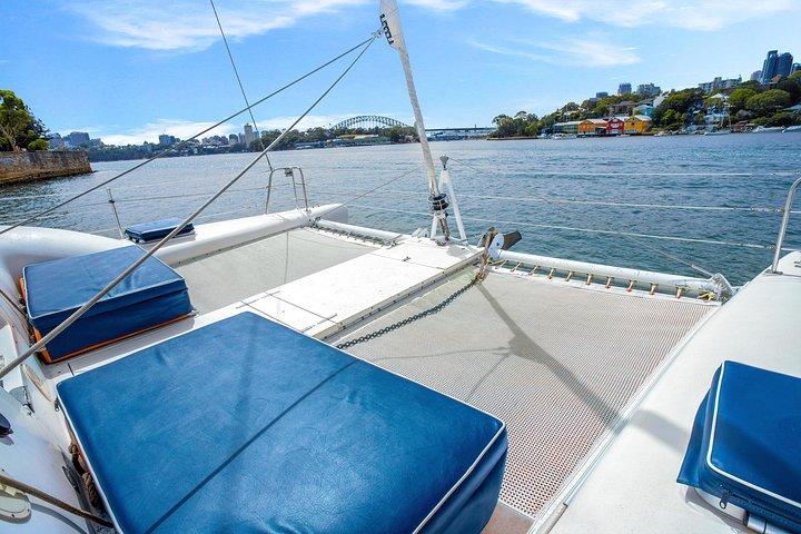 Private Catamaran Hire on Sydney Harbour