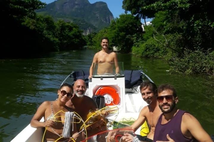A BOAT TOUR to RIO ISLANDS with an AMAZING UNDERWATER FLIGHT!