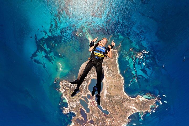 Rottnest Island Skydive Including Round Trip Ferry from Fremantle