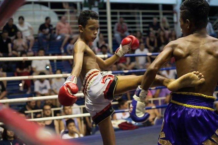 Muay Thai Boxing Showdown at Patong Stadium