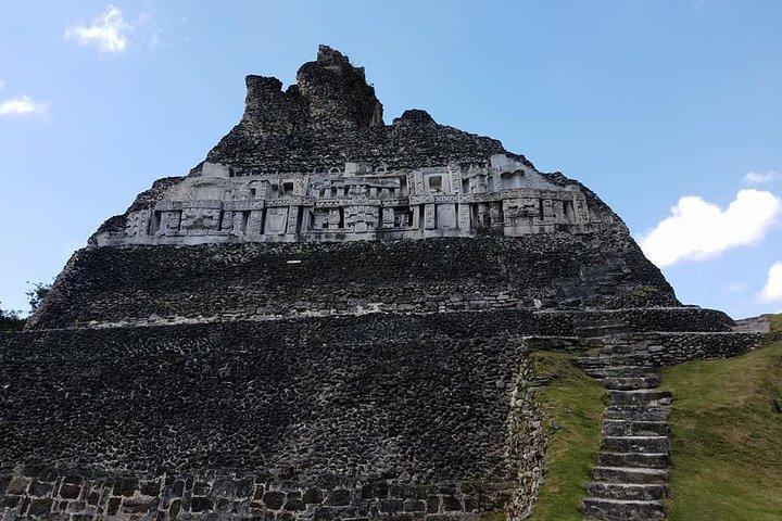 Combo Tour Cave Tubing and Xunantunich Mayan Site - fun day in Belize
