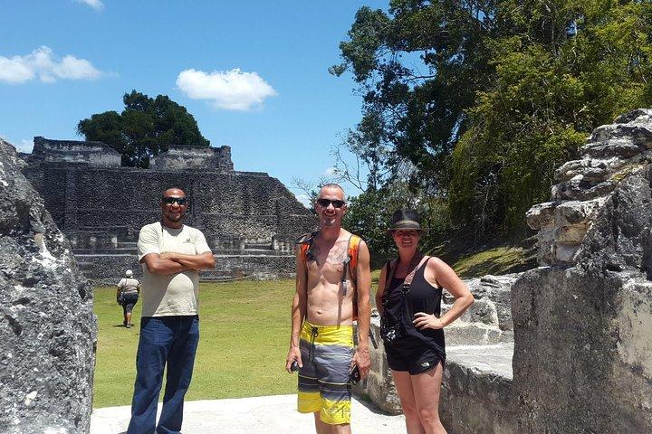 Combo Tour Cave Tubing and Xunantunich Mayan Site - fun day in Belize