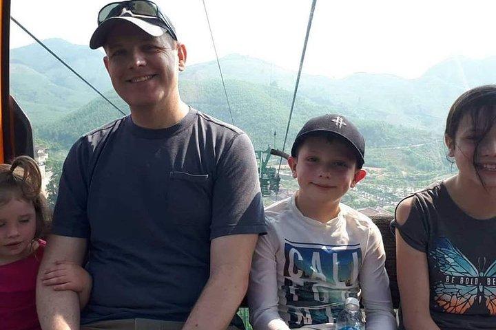 GOLDEN BRIDGE & BA NA HILL.,SUNWORD via Cable Car, Waterfall, Wild Jungle