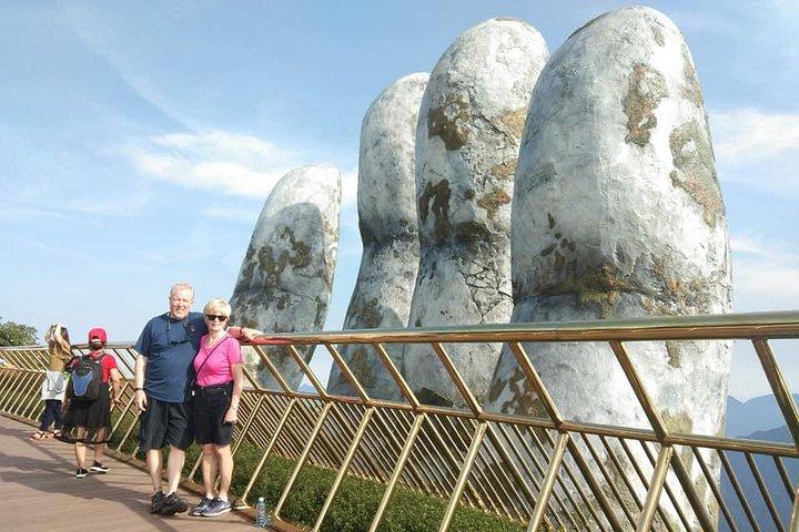 GOLDEN BRIDGE & BA NA HILL.,SUNWORD via Cable Car, Waterfall, Wild Jungle