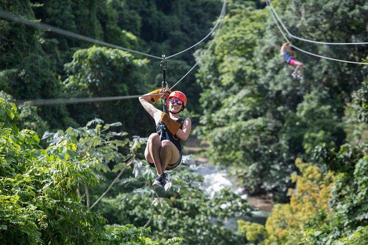 Dual Zipline Side-by-Side Adventure in Punta Cana
