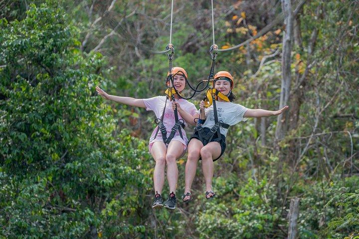 Angkor Wat Park Zip Line Adventure in Siem Reap