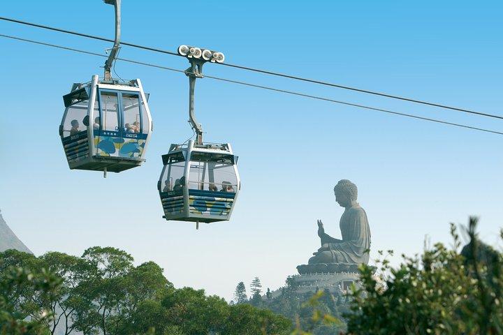 Lantau Tour from HK Central: Cable Car, Big Buddha &Tai O Village