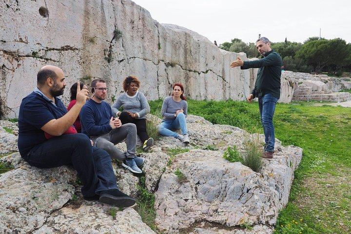 Democracy Experiential Workshop Activity on Pnyx hill, Athens