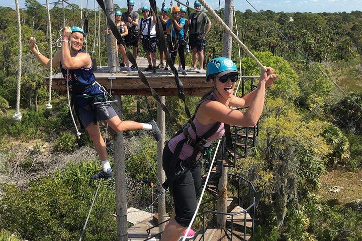 Zip Line Adventure over Tampa Bay