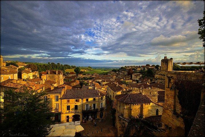 Half-day private tour in Saint-Emilion in a sidecar