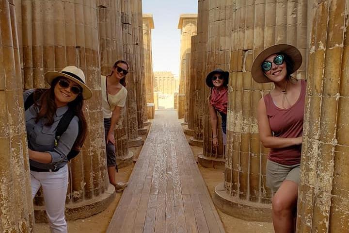 Giza Pyramids - Sphinx & Saqqara & Memphis